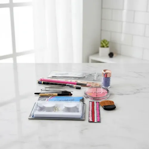 Set Maquillaje 12 Art Sombra Pinceles Rubor Pestañas +++