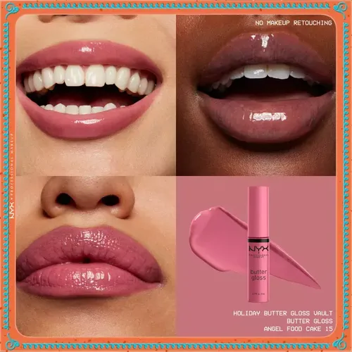 Nyx Butter Gloss Brillo Labial Vault Set 10 Gloss