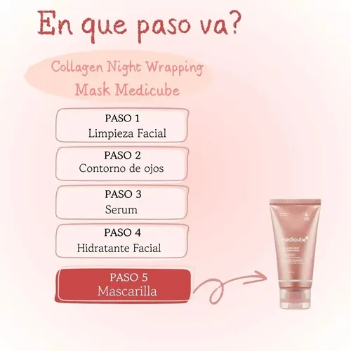 Mascarilla Nocturna Medicub Colageno