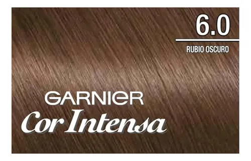 Tintura Tono 6.0 Rubio Oscuro Cor Intensa Garnier