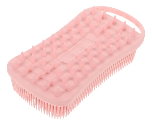 Cepillo De Silicona Hair Clean Brush Para Baño De Silicona P