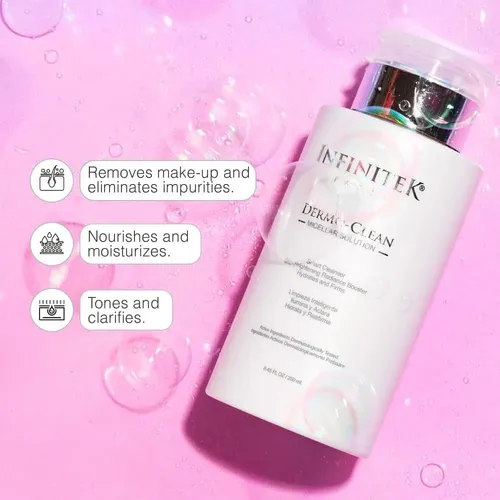 Agua Micelar Con Ácido Hialurónico Infinitek Paris 250ml