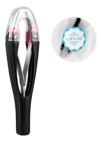 Lurrose Pinzas Automáticas Para Cejas Retráctiles Para Rostr