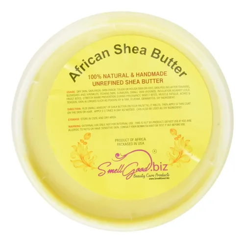 Manteca De Karité Smellgood African 100% Natural 946 Ml