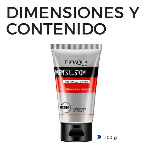 Gx2limpiador Bioaqua Antiacné Antigrasa Aloe Vera 100ml