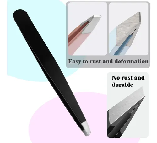 Pinzas Fivetas Flat Black Con Funda Precision