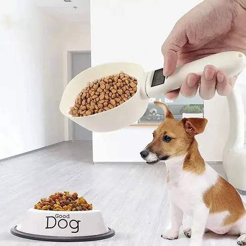 Oo Báscula Electrónica 2 Pzas For Comida Gato Y Perro L