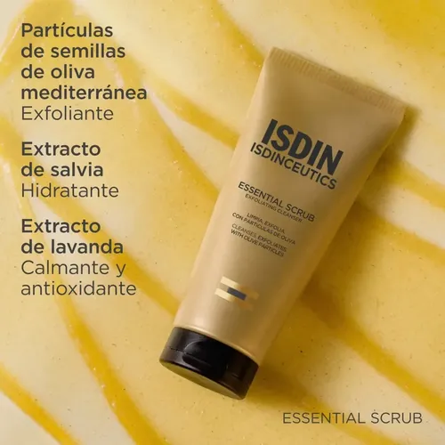 Limpiador Exfoliante Isdinceutics Essential Scrub 100ml Todo Tipo De Piel Día/noche