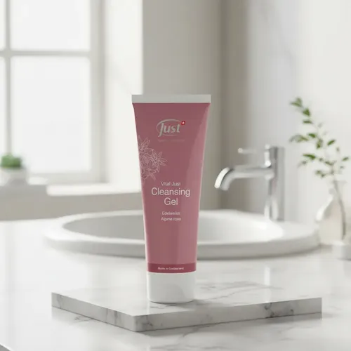 Gel Limpiador Vital Just para Todo Tipo de Piel, con Rosa Alpina y Edelweiss