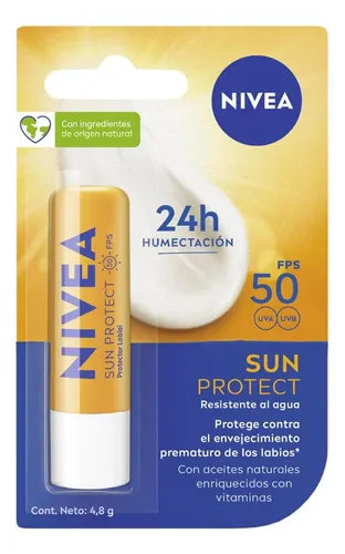 Protector Solar Labial Humectante Nivea Sun Protect Fps 50