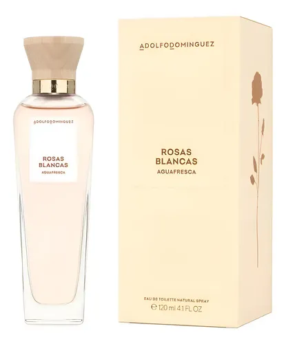 Agua Fresca De Rosas Blancas De Adolfo Dominguez Edt 120ml