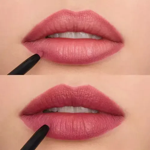 Essence 8h Matte Comfort Lip Liner Cool Mauve 06