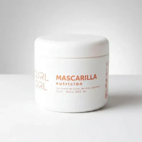 Curl Girl Máscara Nutrición Intensa X 300 Ml Rulos