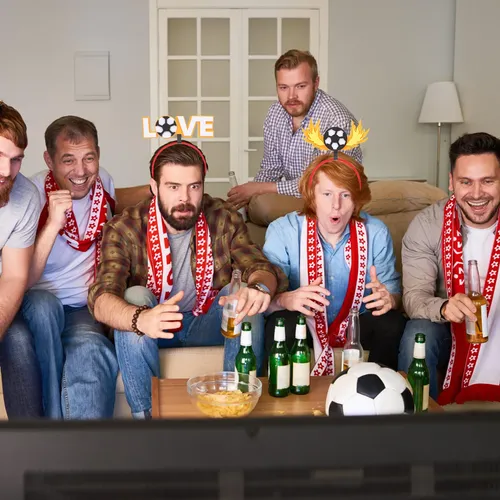 4 Unidades De Aros Para El Pelo De Fútbol, Diademas Para Fie