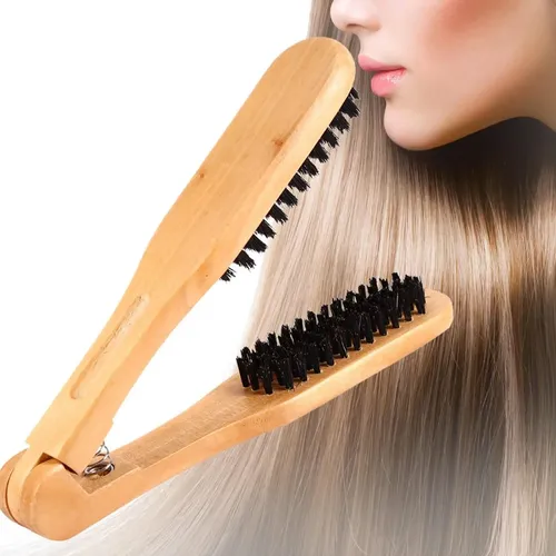 Cepillo Plancha De Cabello Profesional Miskall Doble Cara