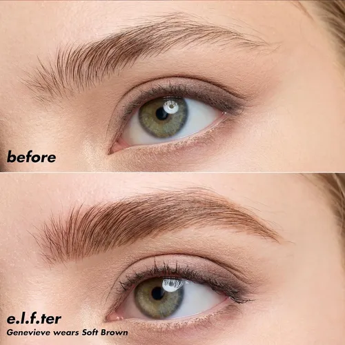 Delineador De Cejas E.l.f. Holy Strokes Soft Brown