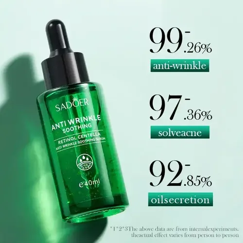 Sérum Antiarrugas Noche Retinol Centella Asiática Sadoer 40 ml