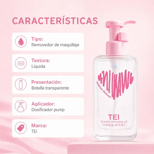 Removedor De Maquillaje Tei