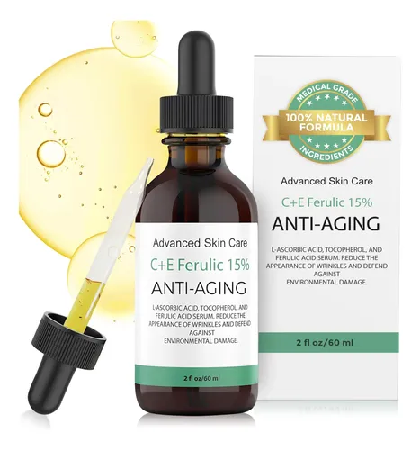 Sérum Facial Advanced Skin Care 15 Vitamina C, Vitamina E Y,