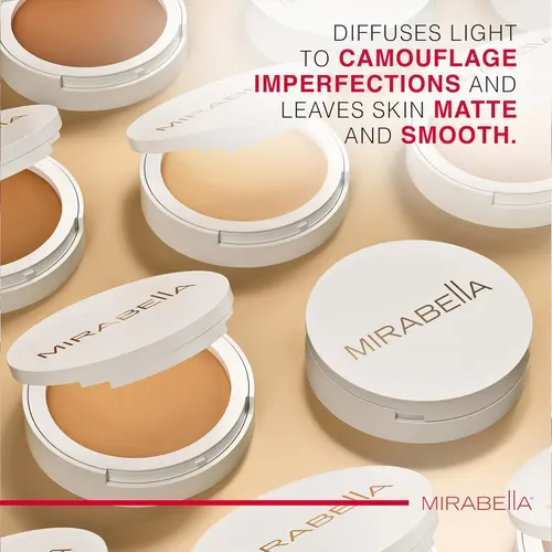Base En Polvo Prensada Mirabella Invincible Porcelana P2 59g