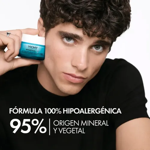Crema Hidratante Boost Mineral 89 Sin Fragancia Vichy x50ml