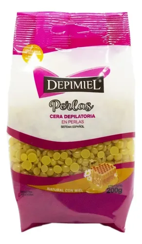 Cera Depilatoria Depimiel Natural Con Miel En Perlas 200g