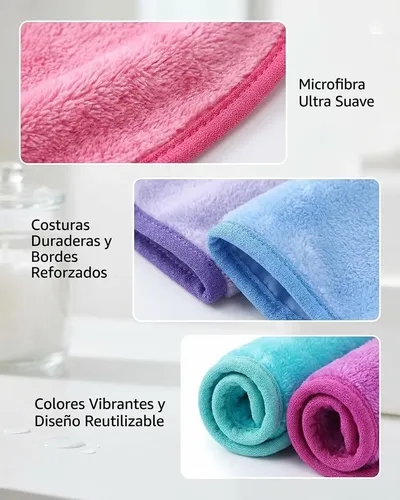 Discos Reutilizables Para Desmaquillar, Toallas Suaves I