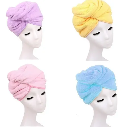 A 1 Piezas De Gorro Secado Toallas