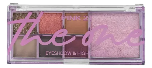 Paleta De Sombras E Iluminador The One Pink 21 Original