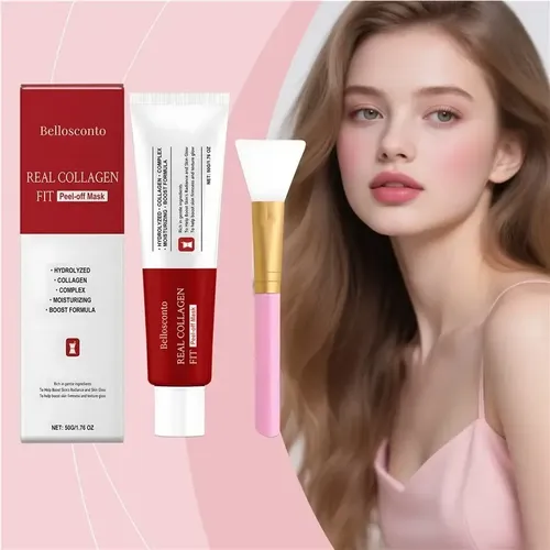 Mascarilla Facial Peel Off Colágeno Bellosconto 50g