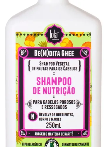 Lola Bemdita Ghee Shampoo 250ml + Mascara Nutrición 350gr