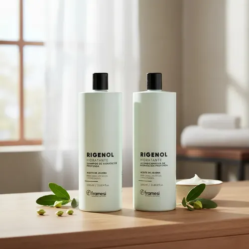 Kit Rigenol Hidratante Shampoo + Acond. Framesi X1000ml
