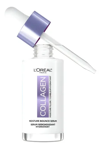 L’oreal Paris Collagen Moisture Face Sérum, Glow Serum Todo Tipo De Piel Día/noche