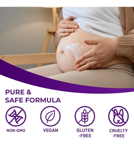 Crema Antiestrías Embarazo Murasaki 120g Nutre Y Previene