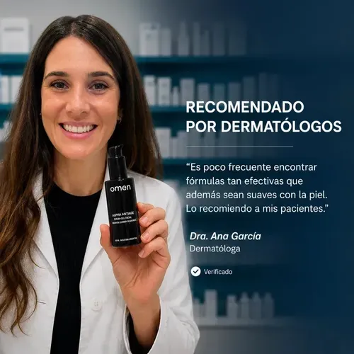 Serum Facial X6 Antiage Para Hombre Omen 50 Ml