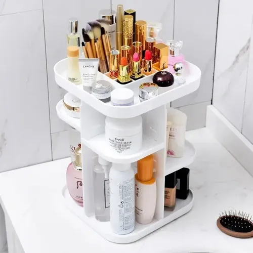 Organizador Maquillaje Cuadrado Pinceles