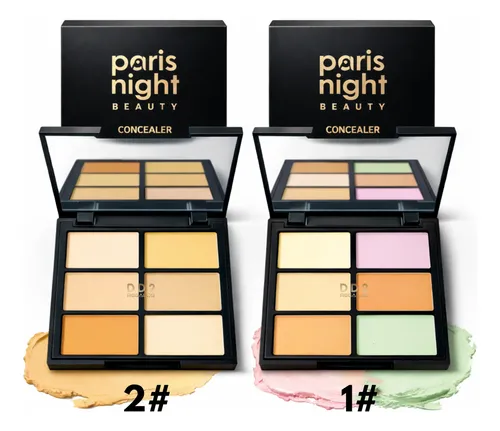 Paleta De Correctores En Crema 6 Tonos Paris Night Beauty