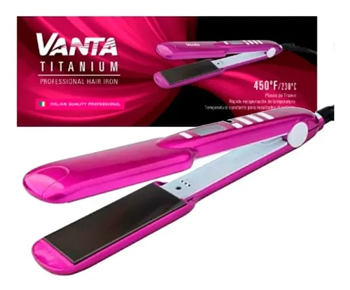 Plancha De Pelo Profesional Vanta Titanium 450f Alisados