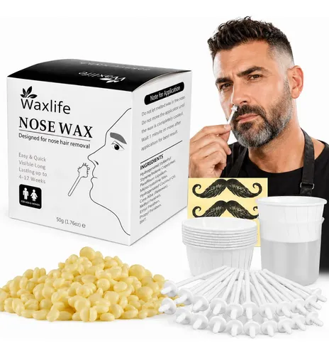Kit De Depilación Para Bello Nariz Hombre