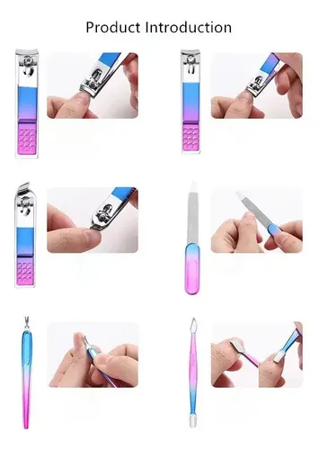 Jzl Juego De Herramientas For Cortar Uñas Encarnadas De 18
