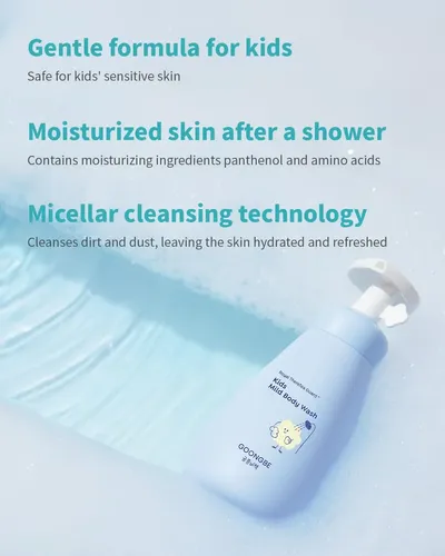 Body Wash Goongbe, Limpiador Corporal Suave Para Niños, 300