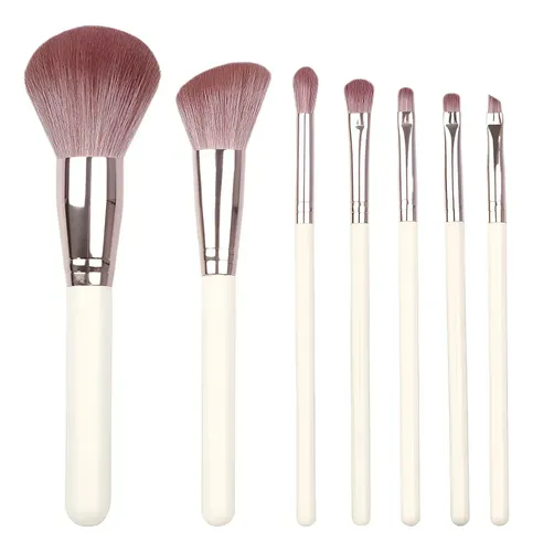 A Set De Brochas De Maquillaje Con14 Herramientas De A
