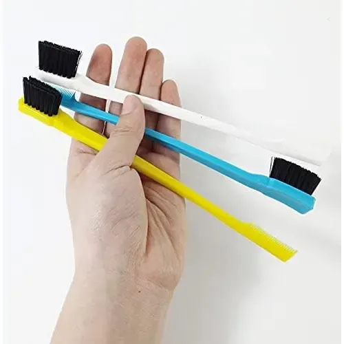 Yoohua 24pcs Cepillo Para Bordes Del Cabello, Peine Para El Azul, Púrpura, Rosa.