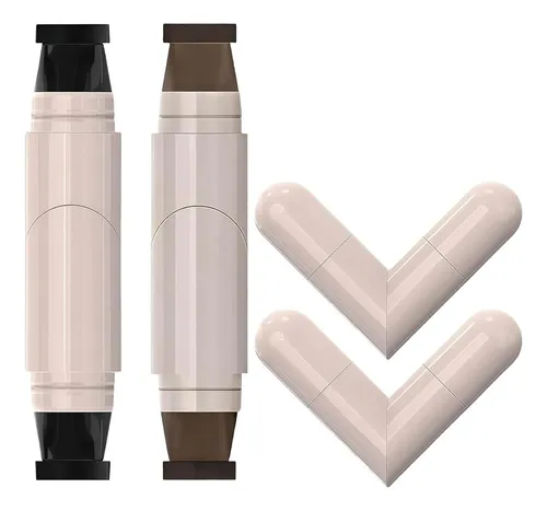 Delineador Doble Punta Petansy Resistente Al Agua 2 Colores