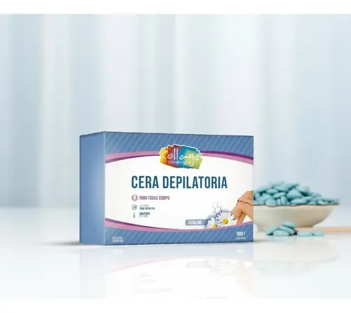 Cera Depilatoria Collage Azuleno 900gr X 3 Unidades