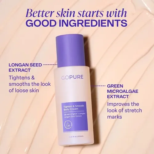 Cjwd Gopure Apretar Y El Vientre Suave Crema Reafirmante Con