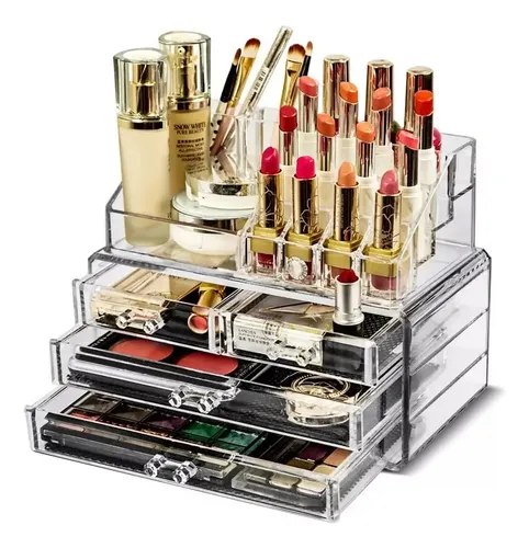 Organizador Maquillaje Acrilico Cajones Porta Cosméticos