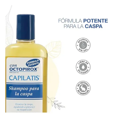 Capilatis Shampo Para Caspa Con Octopirox® 260 Ml