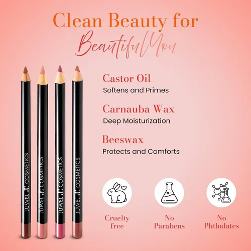 Lápiz Delineador Labial Juwel Cosmetics Jc Cosmetics Para