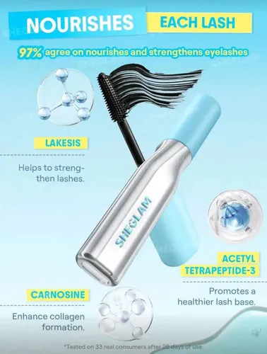 Sheglam Mascara Para Pestañas Lashlighter Infinite Tubing Color Negro